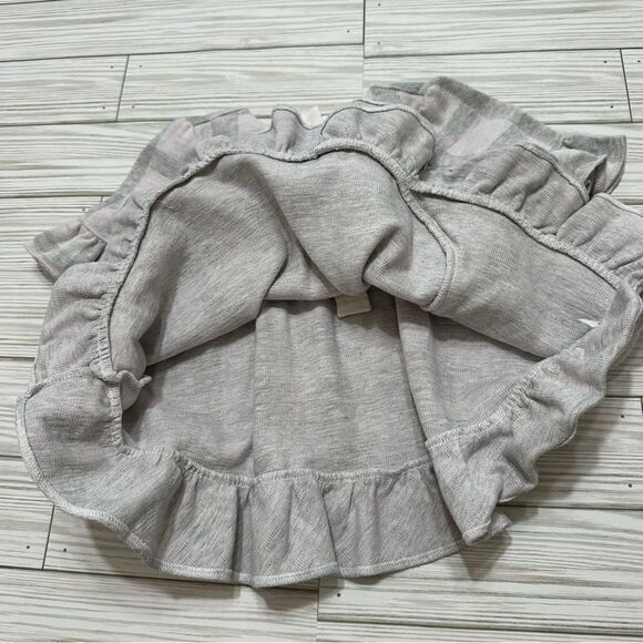 JANIE & JACK PLAID RUFFLE DRESS GREY/PINK 3 to 6 MONTHS GIRL - Picture 2 of 9